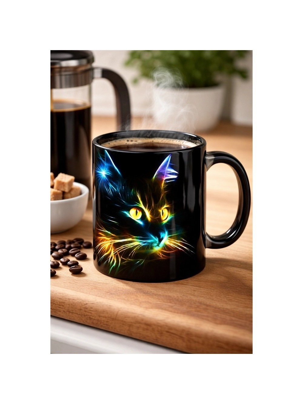 Color Change Cat Mug